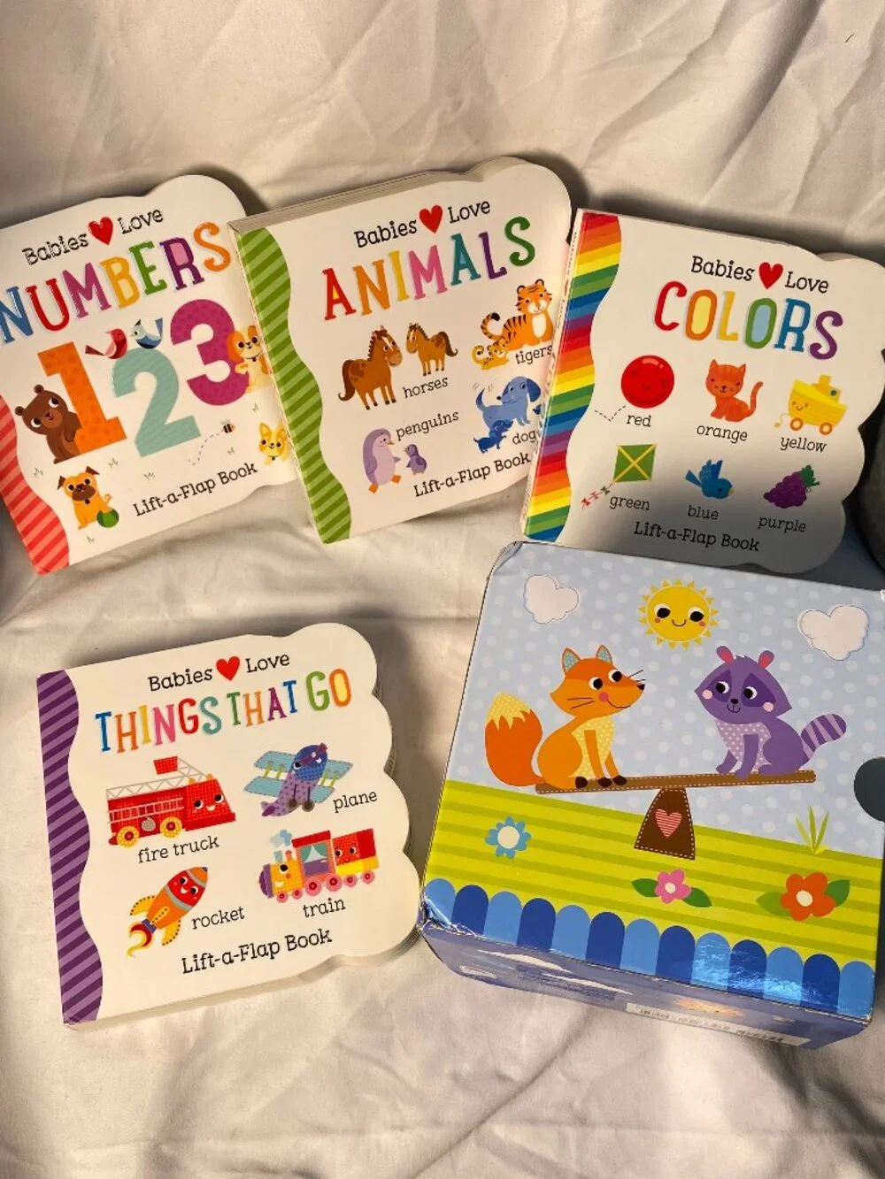 Babies Love Numbers + Animals + Colors + Things That Go